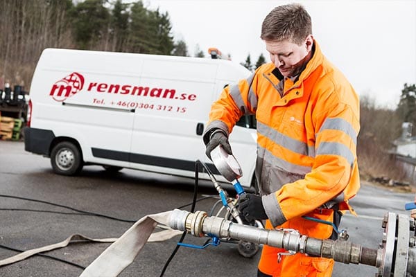 Provtryckning av ledning